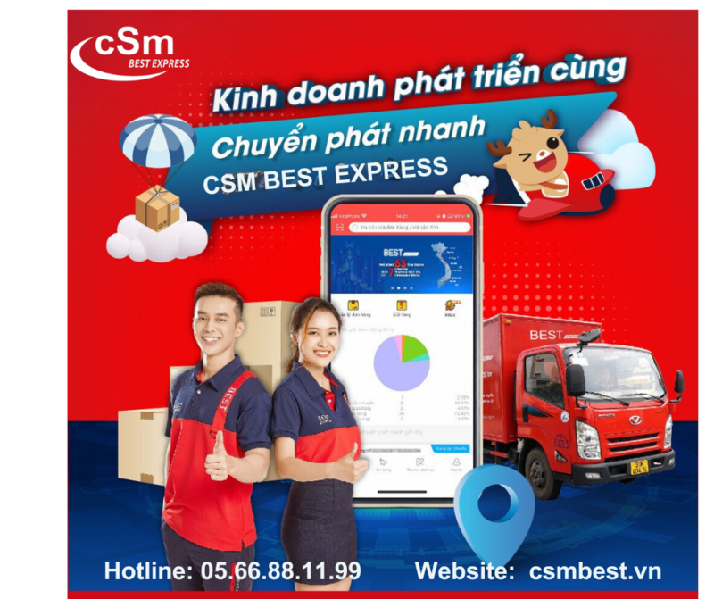 CSM Best Express - Đồng hành cùng shop online tăng trưởng doanh thu