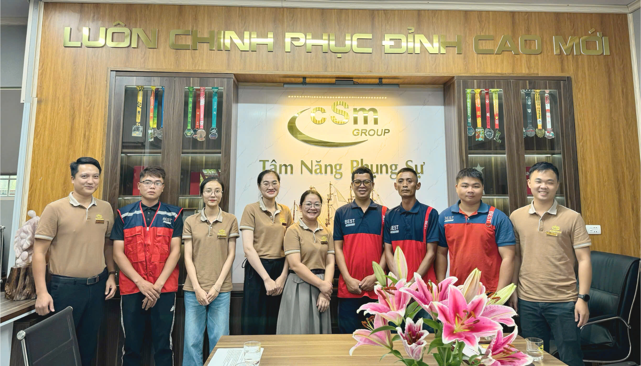 CSM VINH DANH NHÂN SỰ XUẤT SẮC THÁNG 7