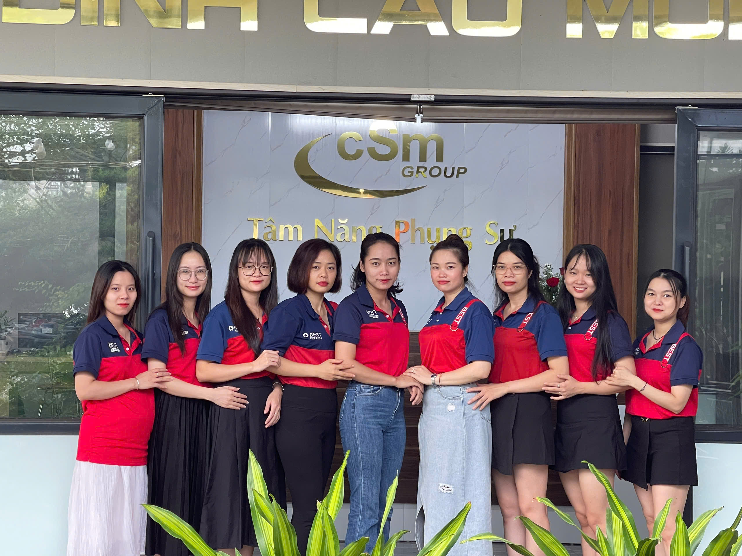 Đội ngũ Chăm sóc khách hàng của CSM Best Express